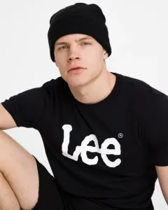 Lee Wobbly Logo T-Shirt Schwarz