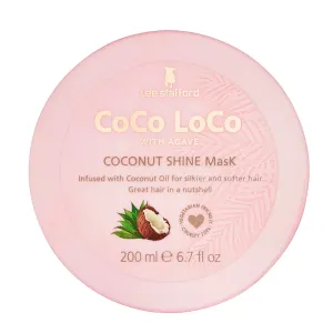 Lee Stafford CoCo LoCo Agave aufhellende Hautmaske für glänzendes und geschmeidiges Haar 200 ml