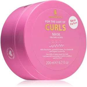 Lee Stafford Curls Curls & Coils Maske Lockenpflege für lockiges Haar 200 ml