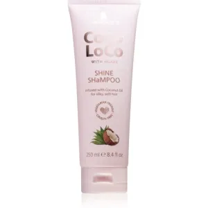 Lee Stafford Feuchtigkeitsspendendes Shampoo für glänzendes Haar CoCo LoCo Agave (Shine Shampoo) 250 ml