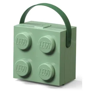 LEGO Storage HANDLE BOX Essensbox, grün, größe os