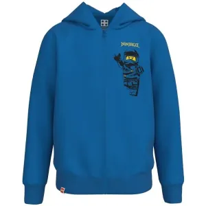 LEGO® kidswear CARDIGAN W. HOOD Jungen Sweatshirt, blau, größe 110