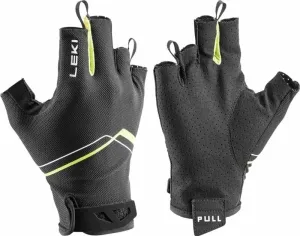 Leki Multi Breeze Short Black/Yellow/White 8 Handschuhe