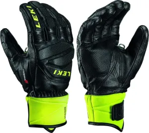 Leki Worldcup Race Downhill S Black/Ice Lemon 10 SkI Handschuhe