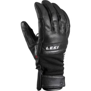 Leki LIGHTNING 3D Handschuhe für die Abfahrt, schwarz, größe 10.5