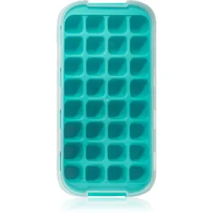 Lékué Industrial Ice Cube Tray with Lid Silikonform auf Eis Farbe Turquoise 1 St
