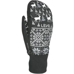 Level CORAL Damen Handschuhe, schwarz, größe L