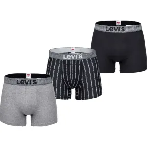 Levi's MEN BACK IN SESSION TRUNK 3P Boxershorts, schwarz, größe M #53333