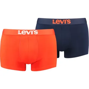 Levi's® MEN SOLID BASIC TRUNK 2P Boxershorts, orange, größe M