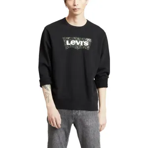 Levi's GRAPHIC CREW B Herren Sweatshirt, schwarz, größe S