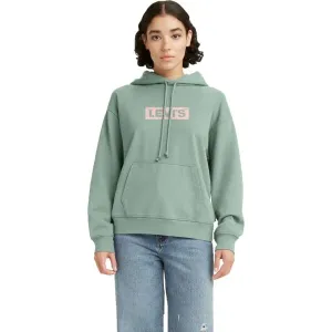 Levi's® GRAPHIC STANDARD HOODIE BATWIN Damen Sweatshirt, hellgrün, größe M