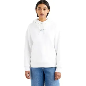 Levi's® GRAPHIC STANDARD HOODIE BATWIN Damen Sweatshirt, weiß, größe XS