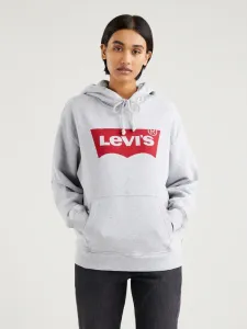 Levi's GRAPHIC STANDARD HOODIE BATWIN Damen Sweatshirt, grau, größe L