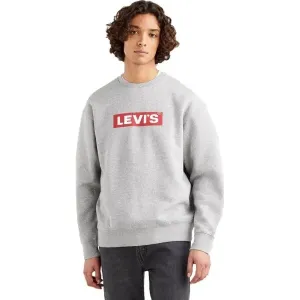 Levi's® T3 RELAXED GRAPHIC CREW Herren Sweatshirt, grau, größe M