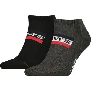 Levi's® LOW CUT LOGO 2P Unisex Socken, schwarz, größe 35/38