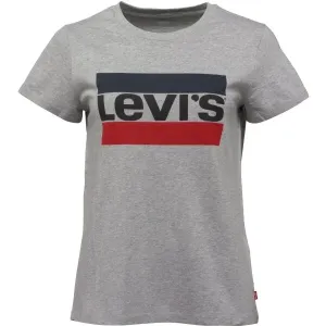 Levi's® CORE THE PERFECT TEE Damenshirt, grau, größe M