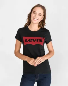 Levi's CORE THE PERFECT TEE Damenshirt, schwarz, größe S