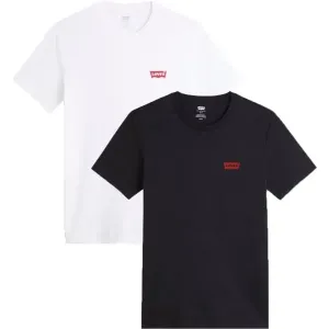 Levi's® GRAPHIC CREWNECK T-SHIRT 2 PACK Herrenshirt, schwarz, größe S