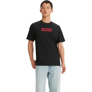 Levi's SS RELAXED FIT TEE BOXTAB Herrenshirt, schwarz, größe XL