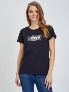 Levi's® THE PERFECT TEE CLEAR FOIL Damenshirt, schwarz, größe M