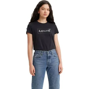 Levi's® THE PERFECT TEE Damenshirt, schwarz, größe XS #714698
