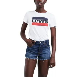 Levi's THE PERFECT TEE Damenshirt, weiß, größe XS