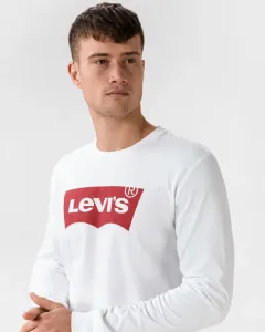 Levi's® LS STD GRAPHIC TEE Herren Trikot mit langen Ärmeln, weiß, größe XL