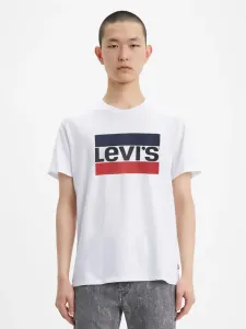 Levi's SPORTSWEAR LOGO GRAPHIC Herrenshirt, weiß, größe XL