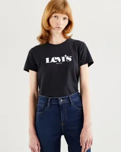 Levi's® CORE THE PERFECT TEE Damenshirt, schwarz, größe XS #276494