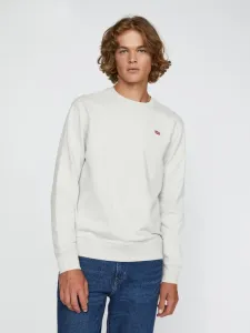 Levi's NEW ORIGINAL CREW CORE Herren Sweatshirt, weiß, größe S
