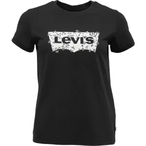 Levi's® THE PERFECT TEE Damenshirt, schwarz, größe S