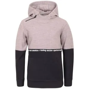 Lewro HOLLIS Sweatshirt aus Fleece für Kinder, schwarz, größe 140-146