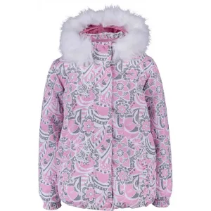 Lewro ESET Winterjacke für Mädchen, rosa, größe 116-122