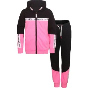 Lewro WILMOT Kinder Trainingsanzug, rosa, größe 128-134