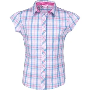 Lewro DEMET Mädchenhemd, rosa, größe 128-134