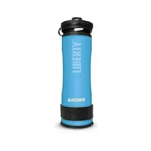 Lifesaver LIBERTY Wasserflasche mit Filter, hellblau, größe 400 ML