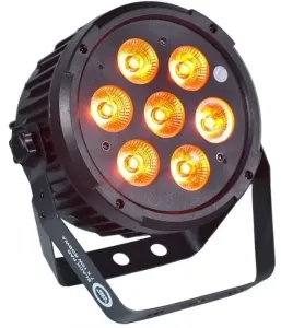 Light4Me Black Par 7X10W RGBWa LED