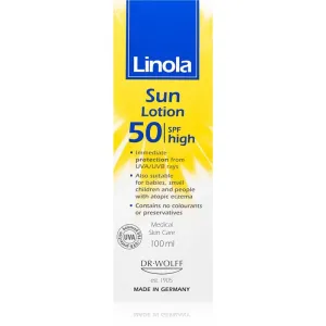 Linola Sun Lotion SPF50 Sonnencreme für trockene bis atopische Haut 100 ml
