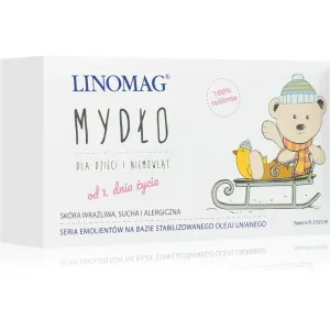 Linomag Soap for children and babies Feinseife für Kinder ab der Geburt 100 g