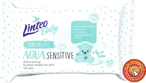 Linteo Baby Aqua Sensitive sanfte Feuchttücher für Kleinkinder 10 St