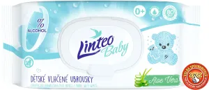 Linteo Baby Pure & Fresh sanfte Feuchttücher für Kleinkinder mit Aloe Vera 80 St