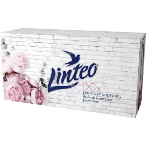 Linteo Paper Tissues Two-ply Paper, 150 pcs per box Papiertaschentücher 150 St