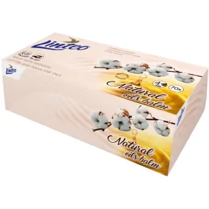 Linteo Paper Tissues Four-ply Paper, 70 pcs per box Papiertaschentücher mit Balsam 70 St