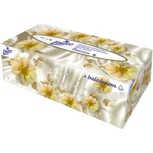 Linteo Paper Tissues Three-ply Paper, 90 pcs per box Papiertaschentücher mit Balsam 90 St