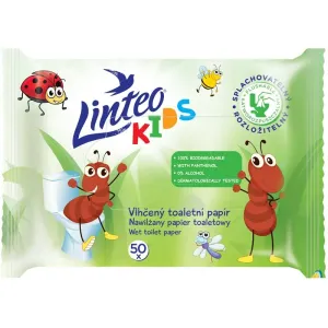 Linteo Kids Wet Toilet Paper feuchtes Toilettenpapier für Kinder 50 St