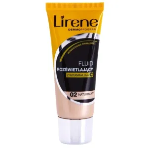 Lirene Brightening Fluid with Vitamin C 02 Natural Make-up – Fluid für Einigung des farbigen Hauttones 30 ml