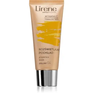 Lirene Brightening Fluid with Vitamin C 04 Tanned Make-up – Fluid für Einigung des farbigen Hauttones 30 ml