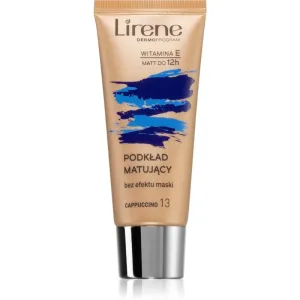 Lirene Nature Matte mattierendes Make up-Fluid für einen langanhaltenden Effekt Farbton 13 Capuccino 30 ml