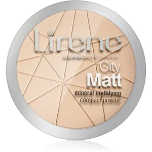 Lirene City Matt mattierendes Puder Farbton 01 Transparent 9 g