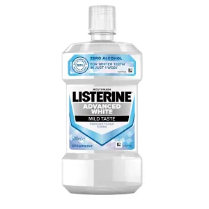 Listerine Mundspülung mit aufhellender Wirkung Advanced White Mild Taste 1000 ml